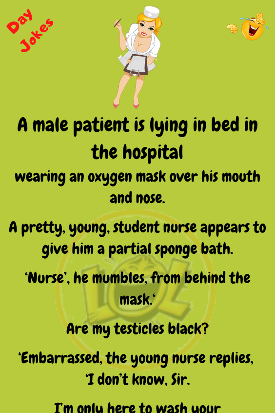Jokes male nurse 24 Funniest